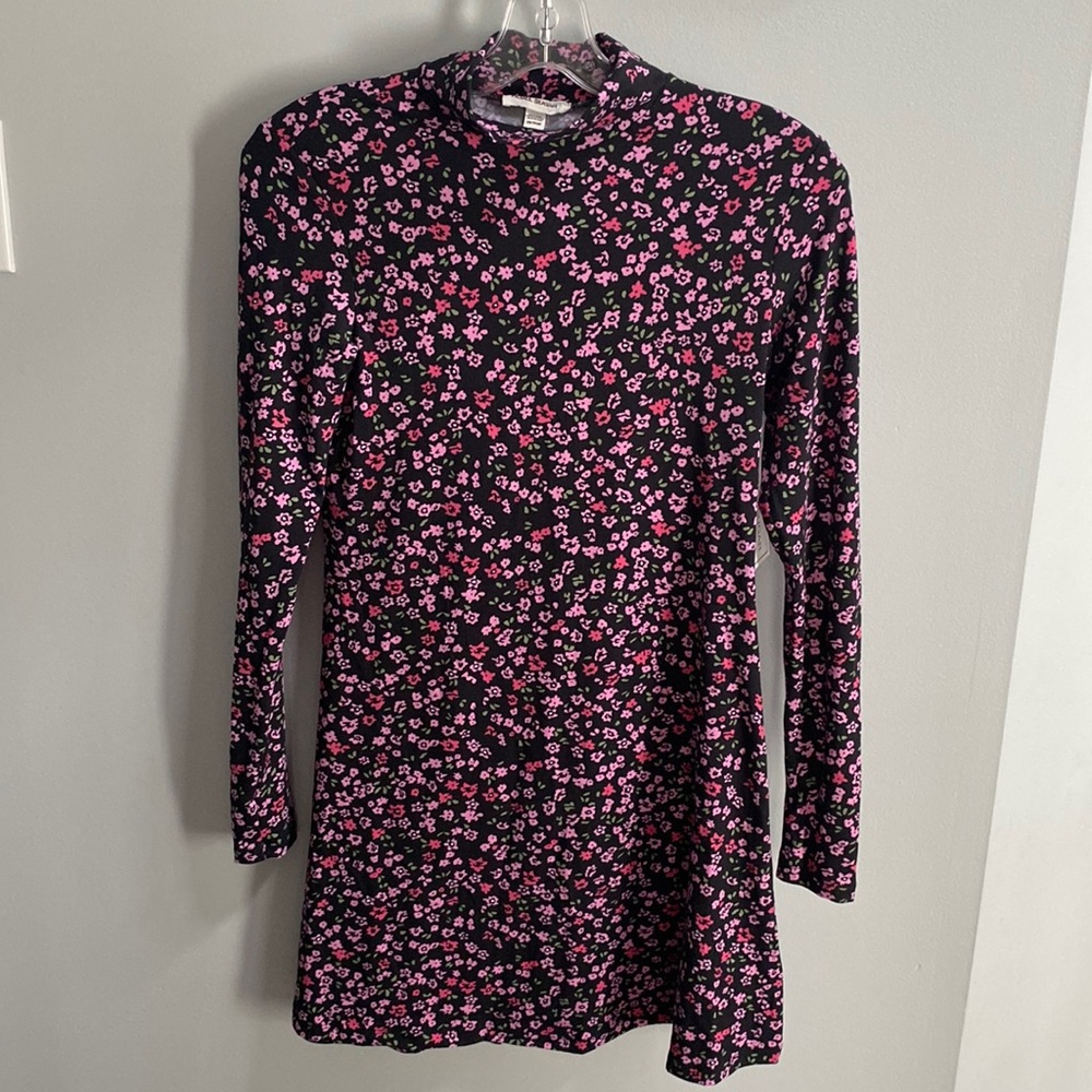 REBEL SUGAR Women’s Long Sleeve Mock Neck Dress Size S